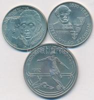 1982. 100Ft "Labdarúgó VB" + 1983. 100Ft "Simon Bolivár" + 1983. 100Ft "Szé...