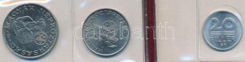 1983. 20f + 5Ft + 10Ft + 100Ft "FAO" eredeti tokokban, tanúsítvánnyal T:BU