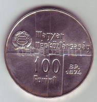 1974. 100Ft Ag "MNB" T:BU