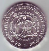 1976. 200Ft Ag "Károly Róbert-az első magyar aranyforint" T:BU