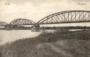Csap, Tisza híd / bridge (fl)
