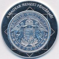 DN "A magyar nemzet pénzérméi - Madonna utoljára forgalmi pénzen 1929-1939" Ag emlékérem (10,37g/0.999/35mm) T:PP Tanúsítvánnyal!