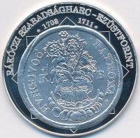 DN "A magyar nemzet pénzérméi - Rákóczi szabadságharc ezüstforint 1703-1711." Ag emlékérem...