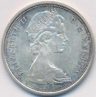 Kanada 1966. 50c Ag "II. Erzsébet" T:2 
Canada 1966. 50 Cents Ag "Elizabeth II" ...