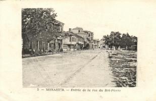 Bitola, Monastir; Entrée de la rue du Roi-Pierre / street entrance