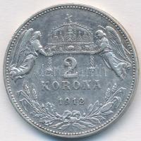 1912. 2K Ag &quot;Ferenc József&quot; T:2- Adamo K6