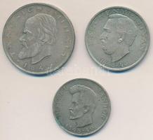 1948. 5Ft Ag "Petőfi" + 10Ft Ag "Széchenyi" + 20Ft Ag "Táncsics" &quot...
