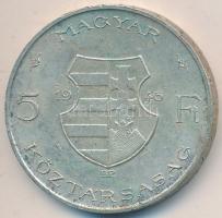 1946. 5Ft Ag "vastag Kossuth" T:2 Adamo F8