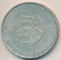 1946. 5Ft Ag "vastag Kossuth" T:2
Adamo F8