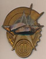 ~1950-1960. Zománcozott fém lövész jelvény T:2