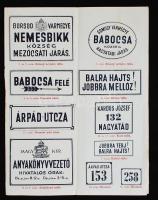 cca 1926 Steiner Ármin és Ferenc magyar királyi udvari fémárugyárosok által kiadott árjegyzék táblam...