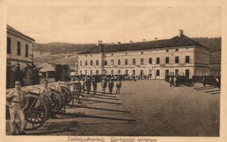 Székelyudvarhely, Gyalogsági laktanya, Székely Dénes kiadása / military barracks