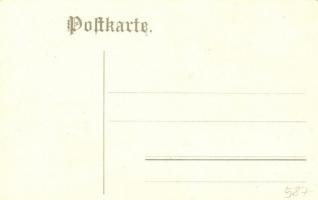 Gut Heil! / gym exercise, Turnfest litho postcard