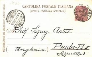 1898 New Year, No. 2. G. Gussoni, Milano, litho