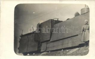 Páncélmozdony / Panzer locomotive, photo