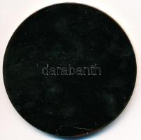 DN "KGYLP Várpalota" festett fém emlékérem tokban (70mm) T:1-