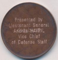 DN "A hazáért - Magyar Honvédség" Br emlékérem tokban (42mm) T:1