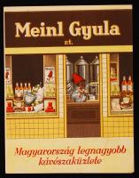cca 1930-1940 A Meinl Gyula Rt., Magyarország legnagyobb kávészaküzletének árlistája