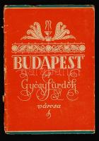 Gaál András(szerk.): Budapest a gyógyfürdők városa. Bp., 1942, Hungária Nyomda Rt. Kiadói papírkötés, fotókkal illusztrált, kopottas állapotban.