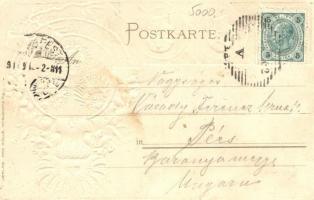 Myslowice 'Dreikaiserreichs-Ecke' German-Russian-Austrian triple border; coat of arms, coi...