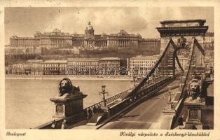 Budapest I. Királyi várpalota, Széchenyi híd (EK)