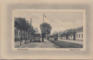 Debrecen, Péterfia utca, villamos megállóhely (Rb)