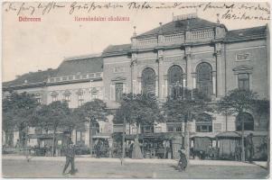 Debrecen, Kereskedelmi Akadémia, Piac