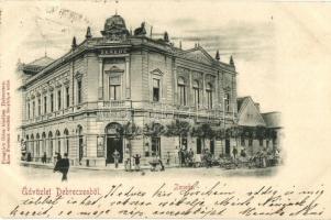Debrecen, Zenede, ifj. Áron Manó és Horogh József üzlete, kiadja Pongrácz Géza (EK)
