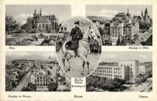 Kassa, dóm, színház, Horthy Miklós, Fő utca, posta / dome, theatre, street, post office