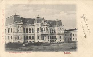 Kassa, Felső-Magyarországi új múzeum; László Béla kiadása / museum (Rb)
