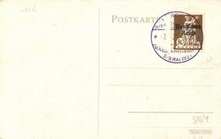 1921 2. Internationaler Briefmarken-Händler- und Sammler Tag, München / Bavarian Philatelic Expositi...