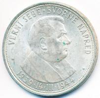 Szlovákia 1944. 50K Ag "Függetlenség 5. évfordulója" T:2-
Slovakia 1944. 50 Korun Ag &quot...