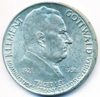 Csehszlovákia 1951. 100K Ag "Klement Gottwald" T:2
Czechoslovakia 1951. 100 Korun Ag &quot...