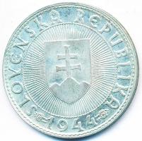 Szlovákia 1944. 10K Ag "Templom kereszt nélkül" T:2
Slovakia 1944. 10 Korun Ag "Witho...