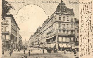 Budapest V. Kossuth Lajos utca, Sternberg üzlete, Zongora-harmonium-cimbalom termek, Divald (EK)