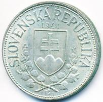 Szlovákia 1941. 20K Ag "Cirill és Metód" T:2
Slovakia 1941. 20 Korun Ag "St. Kyrill a...