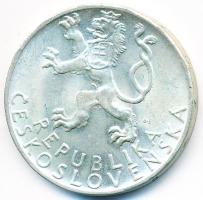 Csehszlovákia 1947. 50K Ag "Szlovák felkelés" T:2
Czechoslovakia 1947. 50 Korun Ag "S...