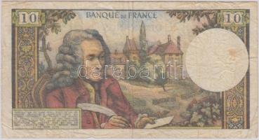 Franciaország 1971-1973. 10Fr T:III- tűlyuk
France 1971-1973. 10 Francs C:VG needle hole
Krause 147d