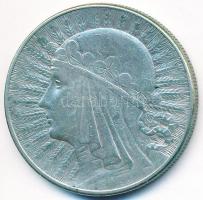 Lengyelország 1932. 10Zl Ag T:2-
Poland 1932. 10 Zlotych Ag C:VF
Krause Y#22