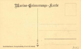 SM Kleiner Kreuzer Gefion, Marine-Erinnerungskarte Nr. 87A / German navy