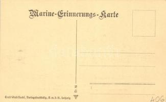 SM Kleiner Kreuzer Hertha, Marine-Erinnerungskarte Nr. 46 / German navy