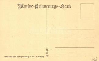 SM Grosser Kreuzer Hansa, Marine-Erinnerungskarte Nr. 90A / German navy