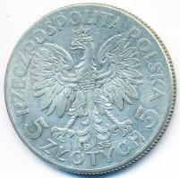 Lengyelország 1933. 5Zl Ag T:2-,3 Poland 1933. 5 Zlotych Ag C:aVF Krause Y#21