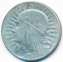 Lengyelország 1933. 5Zl Ag T:2-,3
Poland 1933. 5 Zlotych Ag C:aVF
Krause Y#21