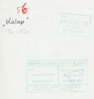 Balla Demeter(1931-): Kalap, pecséttel jelzett, hátoldalon feliratozva, 18x24 cm