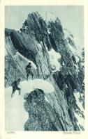 Tátra télen, sziklamászók / winter, alpinist