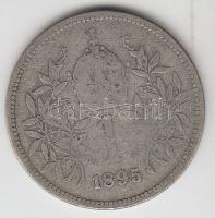 Ausztria 1895. 1K Ag T:3 Austria 1895. 1 Corona Ag C:F