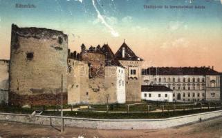 Késmárk, Tökölyi vár, Kereskedelmi iskola / castle, school (EM)