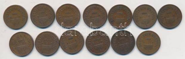 1926-1940. 2f Br (13xklf) T:vegyes