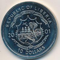 Libéria 2001. 10$ "Szabadság pillanatai-Magyar szabadságharc 1848-49." multicolor T:PP  Liberia 2001. 10 Dollars "Moments of Freedom-Hungarian war of independence 1848-49." multicolor C:PP